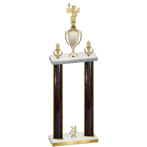 Double Black Glacier Year Academics Trophy
