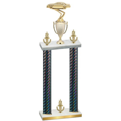 Double Black Carbon Fiber Victory Cars Trophy