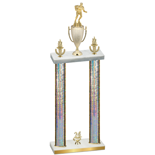 Double Silver Glacier Year Rugby Trophy