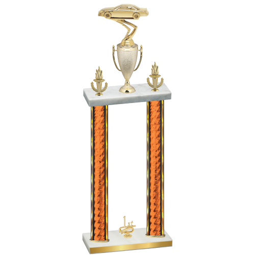 Double Orange Glacier First Place Cars Trophy