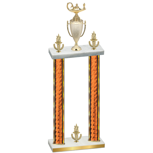 Double Orange Glacier Victory Academics Trophy