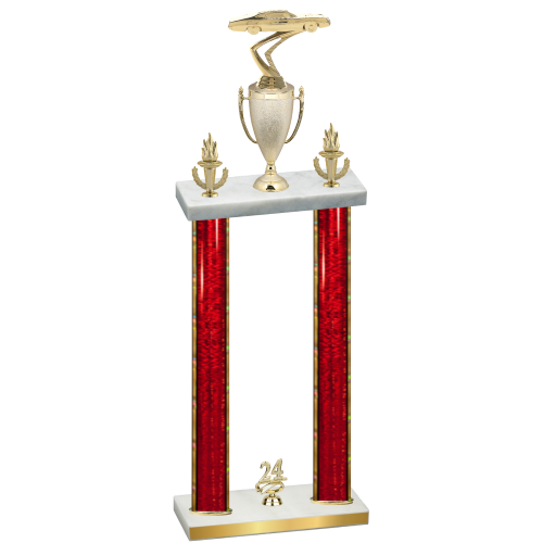 Double Red Glacier Year Cars Trophy
