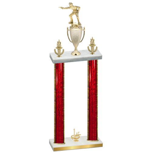 Double Red Glacier First Place Shooter Trophy