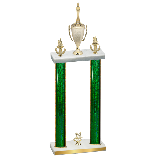 Double Green Glacier Year Chess Trophy
