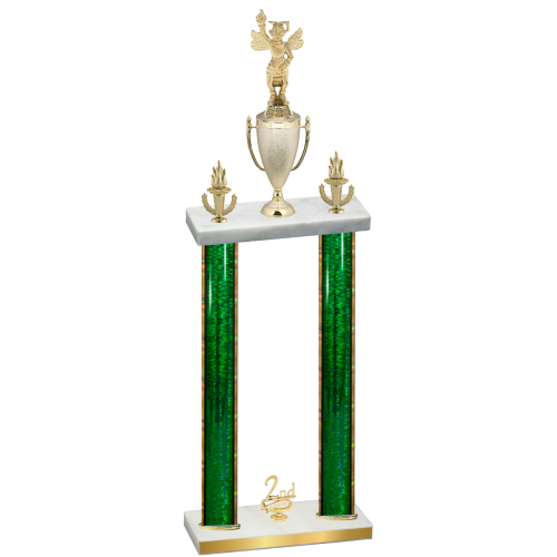 Double Green Glacier Second Place Academics Trophy