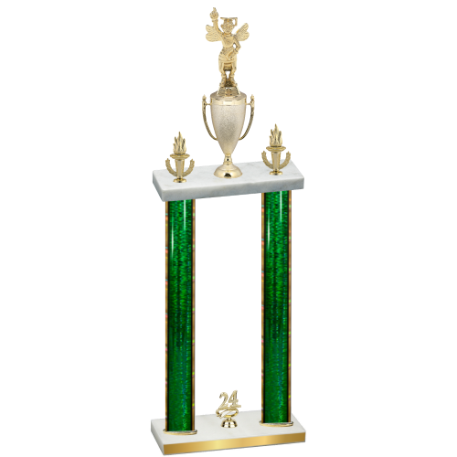 Double Green Glacier Year Academics Trophy