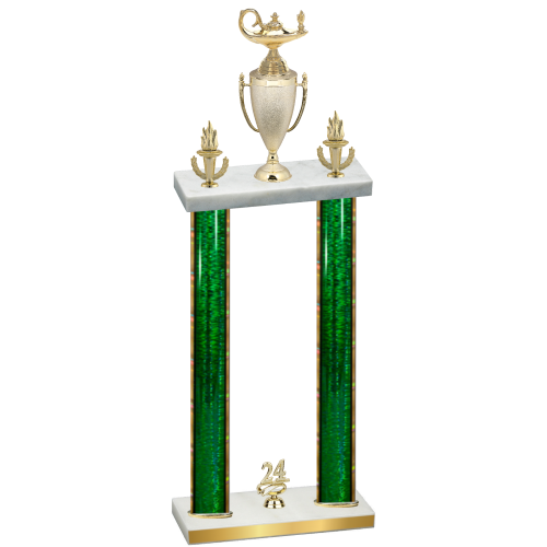 Double Green Glacier Year Academics Trophy