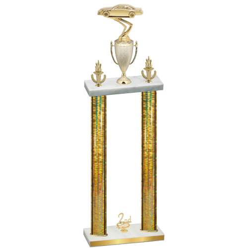 Double Gold Glacier Second Place Cars Trophy