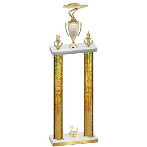 Double Gold Glacier Second Place Cars Trophy