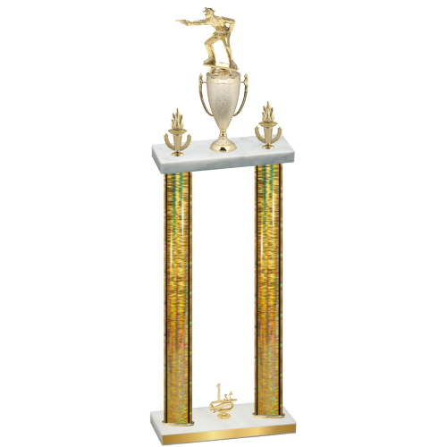 Double Gold Glacier First Place Shooter Trophy