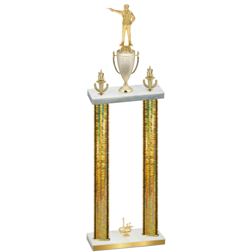 Double Gold Glacier First Place Shooter Trophy