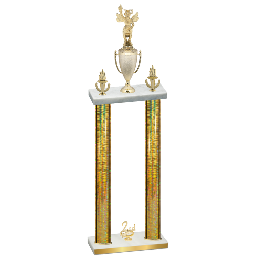 Double Gold Glacier Second Place Academics Trophy