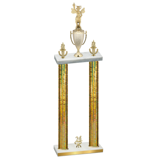 Double Gold Glacier Year Academics Trophy