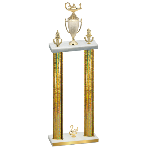 Double Gold Glacier Second Place Academics Trophy