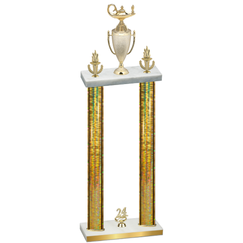 Double Gold Glacier Year Academics Trophy