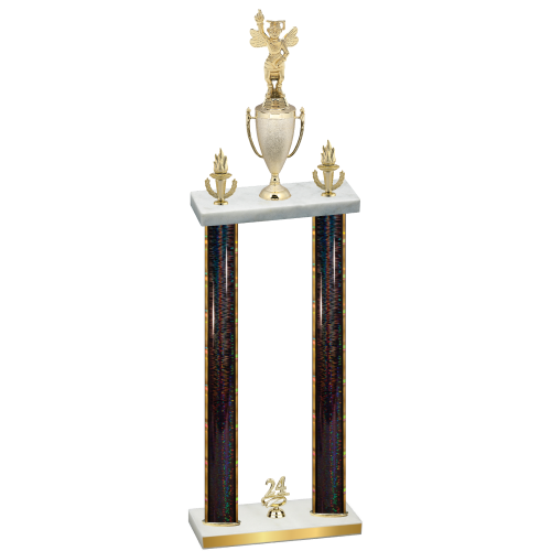 Double Black Glacier Year Academics Trophy
