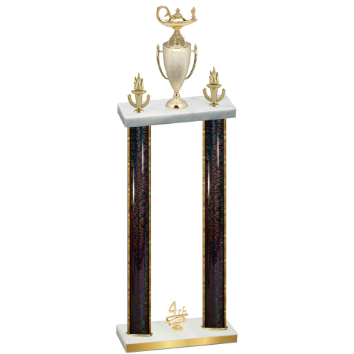 Double Black Glacier Fourth Place Academics Trophy
