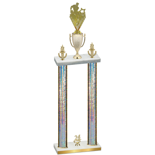 Double Silver Glacier Year Rugby Trophy