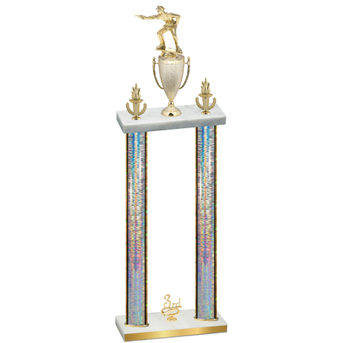 Double Silver Glacier Third Place Shooter Trophy