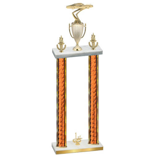Double Orange Glacier First Place Cars Trophy