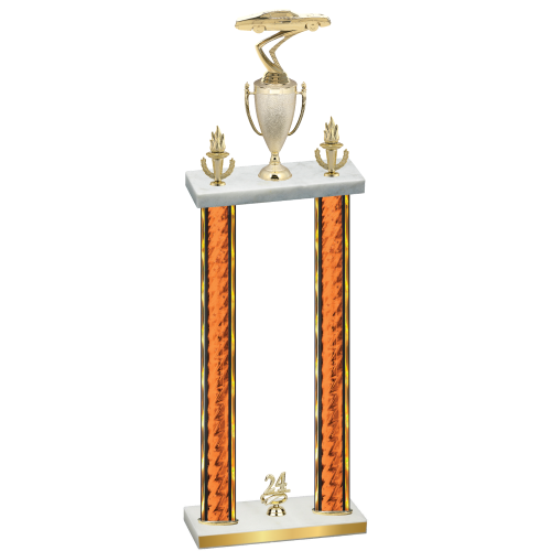 Double Orange Glacier Year Cars Trophy