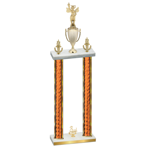 Double Orange Glacier Third Place Academics Trophy