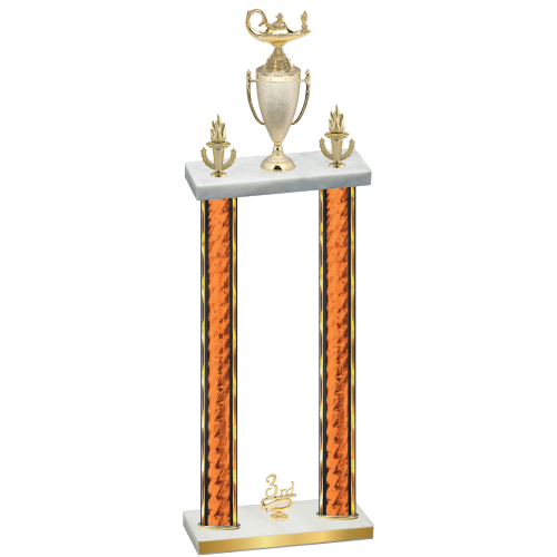 Double Orange Glacier Third Place Academics Trophy