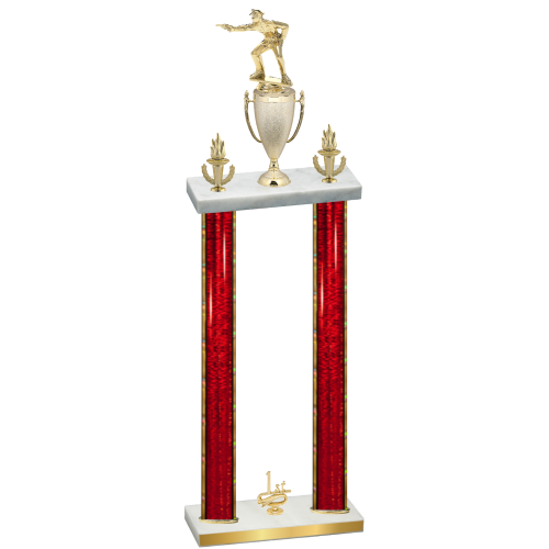 Double Red Glacier First Place Shooter Trophy