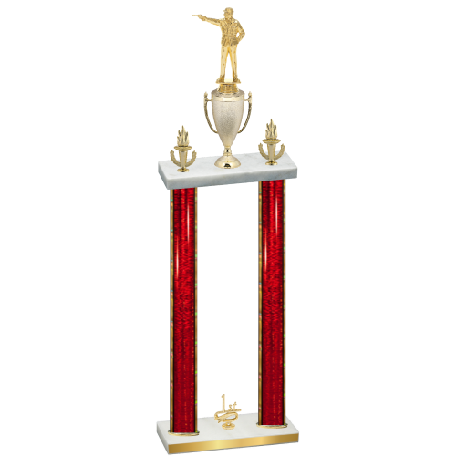 Double Red Glacier First Place Shooter Trophy