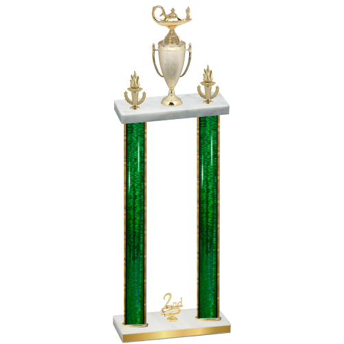 Double Green Glacier Second Place Academics Trophy