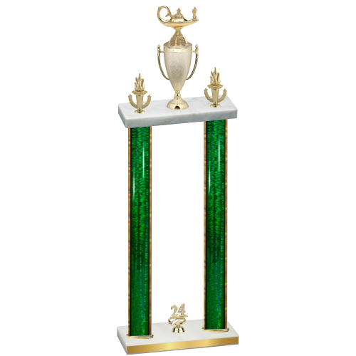 Double Green Glacier Year Academics Trophy