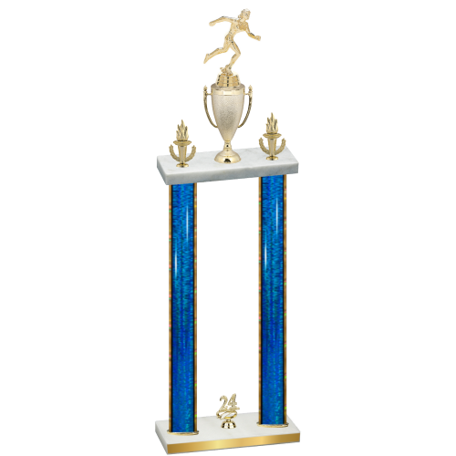 Double Blue Glacier Year Running Trophy