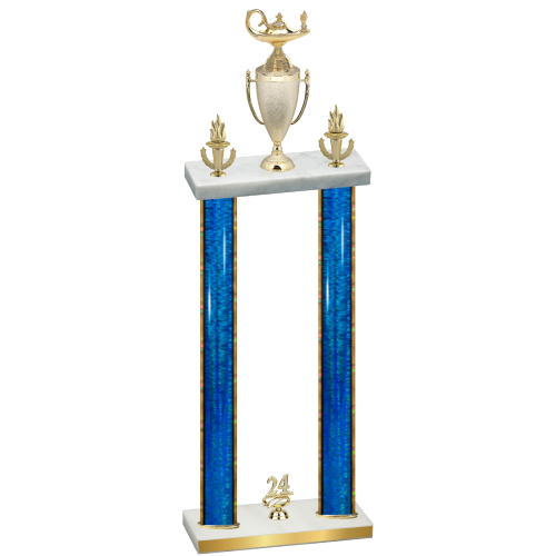 Double Blue Glacier Year Academics Trophy