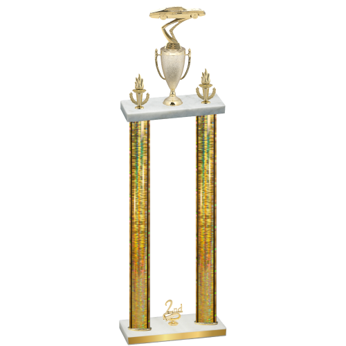 Double Gold Glacier Second Place Cars Trophy