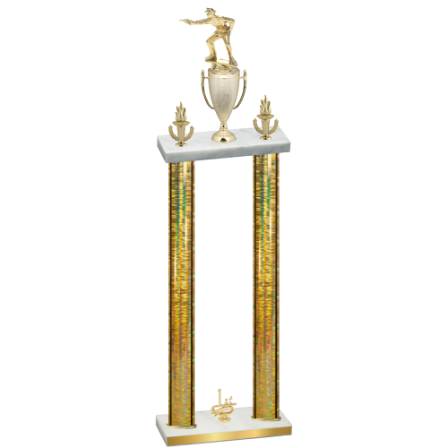 Double Gold Glacier First Place Shooter Trophy