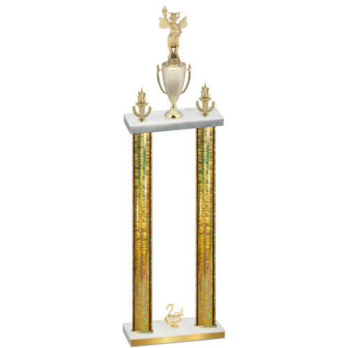 Double Gold Glacier Second Place Academics Trophy