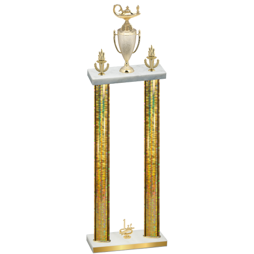 Double Gold Glacier First Place Academics Trophy