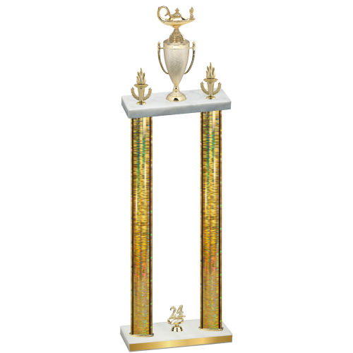 Double Gold Glacier Year Academics Trophy