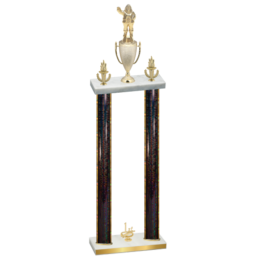 Double Black Glacier First Place Holiday Trophy
