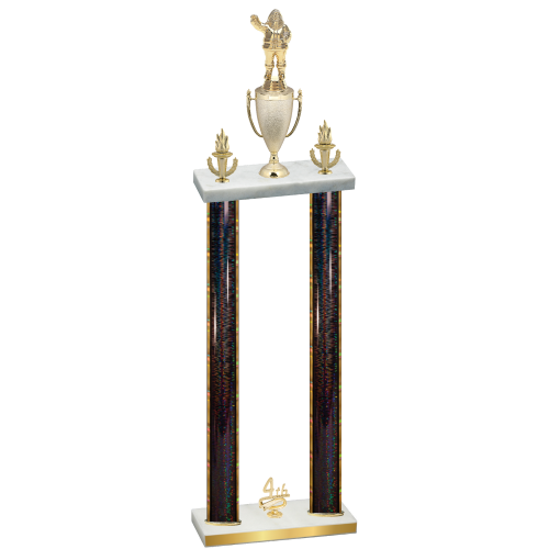 Double Black Glacier Fourth Place Holiday Trophy