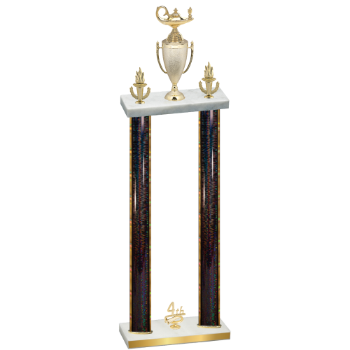 Double Black Glacier Fourth Place Academics Trophy