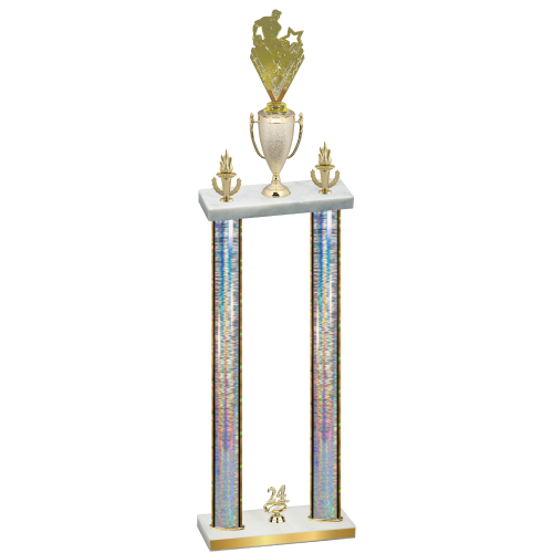Double Silver Glacier Year Rugby Trophy