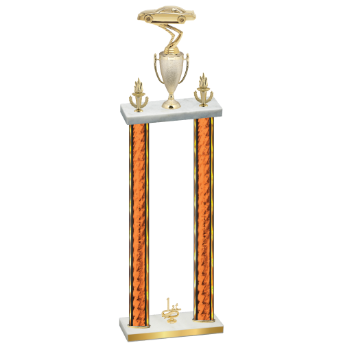 Double Orange Glacier First Place Cars Trophy