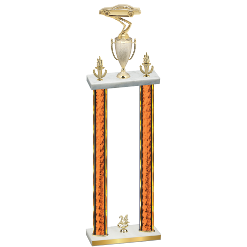 Double Orange Glacier Year Cars Trophy