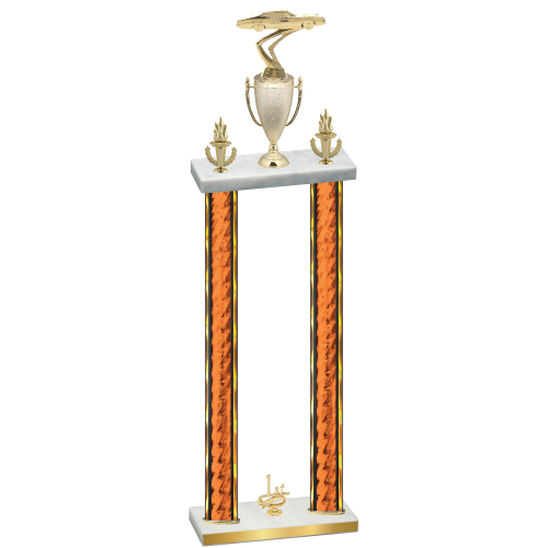 Double Orange Glacier First Place Cars Trophy