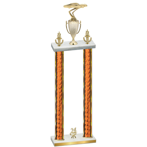 Double Orange Glacier Year Cars Trophy