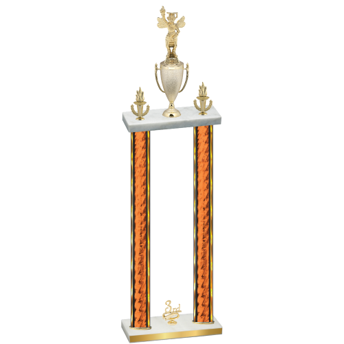 Double Orange Glacier Third Place Academics Trophy