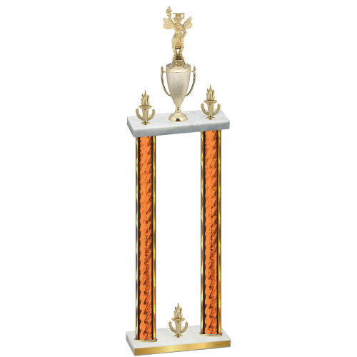 Double Orange Glacier Victory Academics Trophy