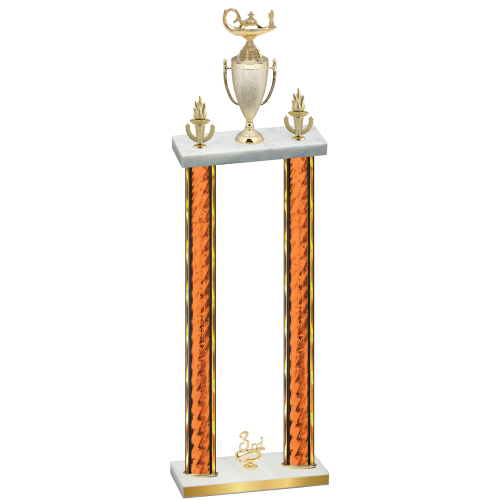 Double Orange Glacier Third Place Academics Trophy