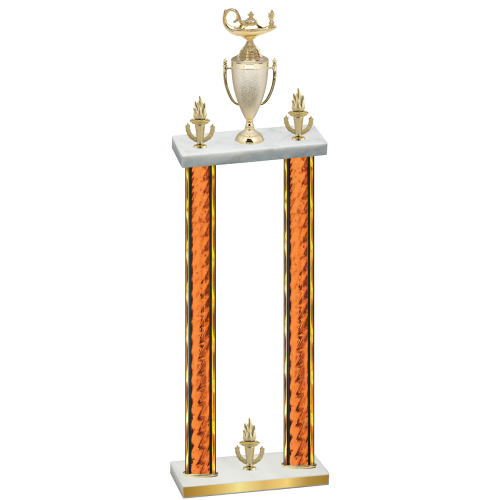 Double Orange Glacier Victory Academics Trophy
